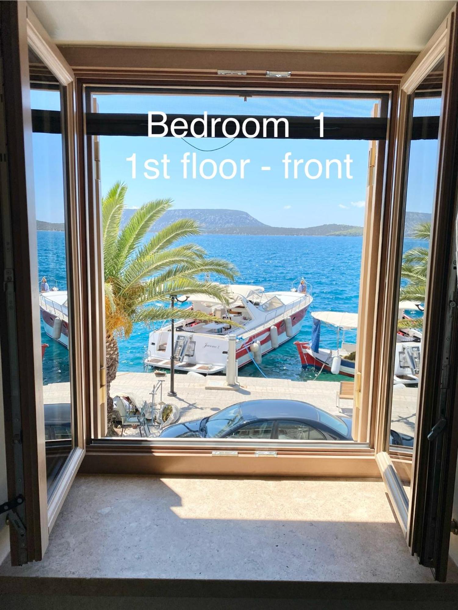 Sea-Front Jacuzzi&Garden Luxury Rock Villa Ermioni Esterno foto