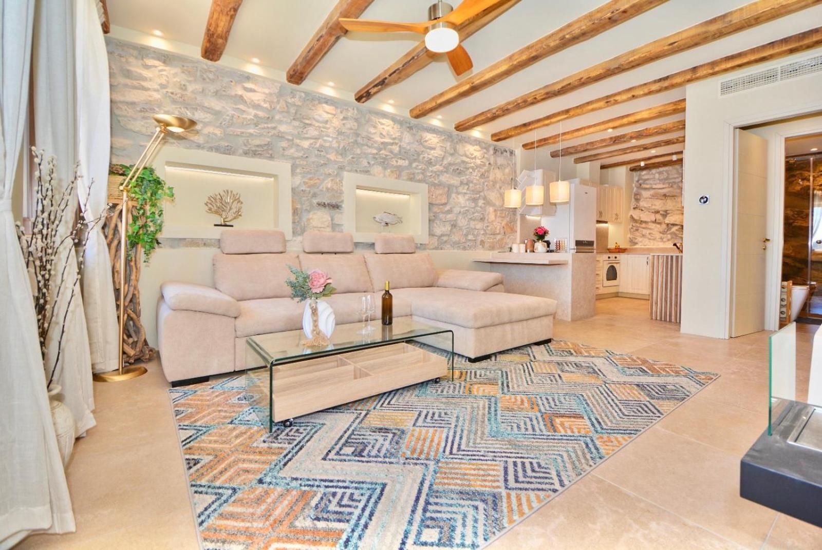 Sea-Front Jacuzzi&Garden Luxury Rock Villa Ermioni Esterno foto